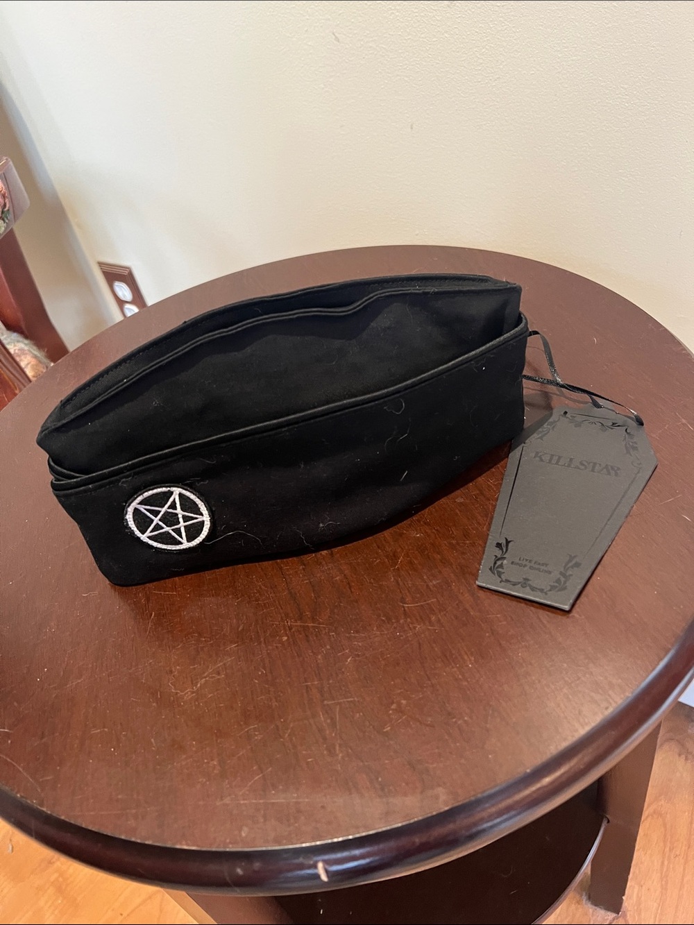 Killstar out of line military pentagram Hat nwt